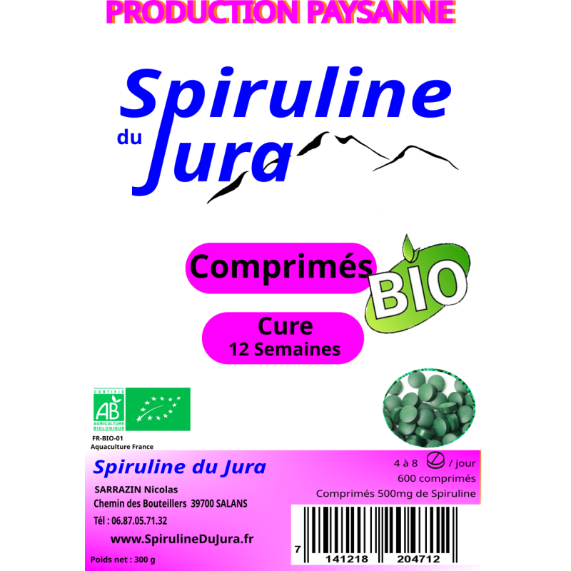 Recharge Vrac comprimés BIO 300g