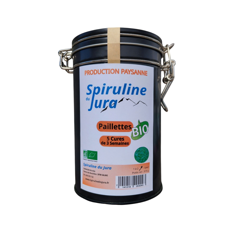 Grande Boîte Paillette BIO Spiruline