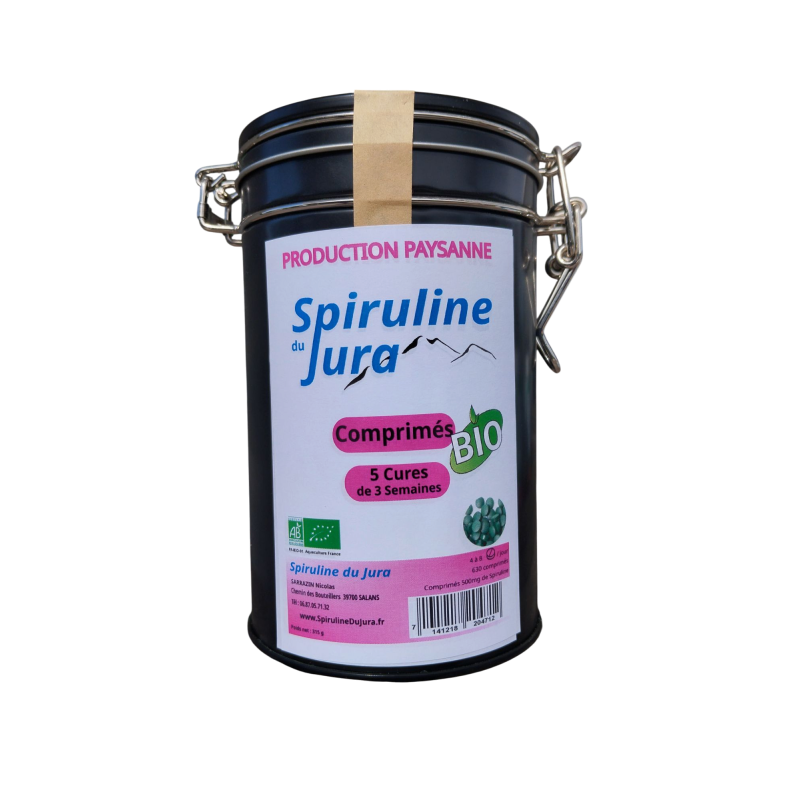 Grande Boîte Comprimés BIO Spiruline